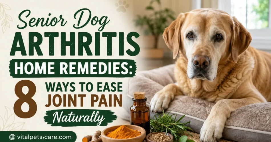 Senior Dog Arthritis Home Remedies