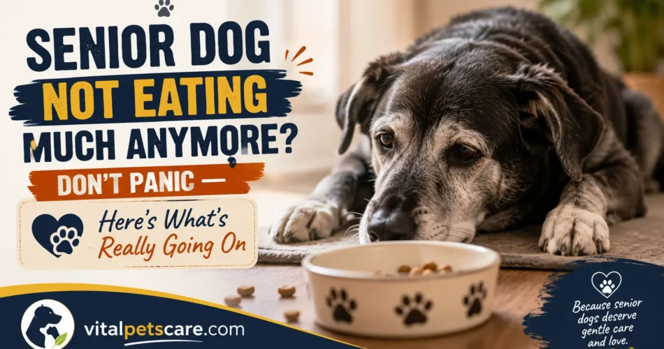 Senior Dog Not Eating