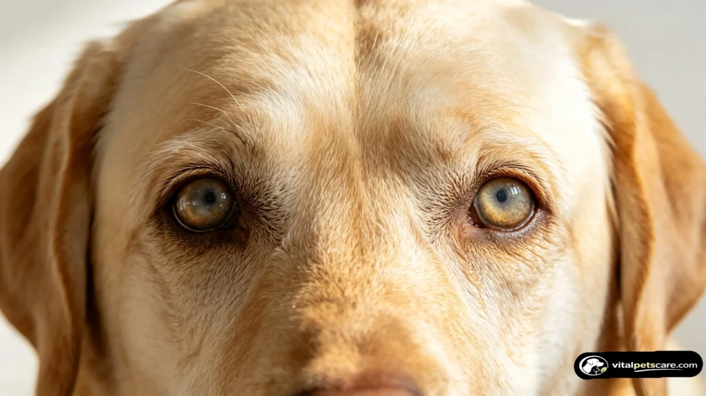 causes of cloudy eyes in senior dogs