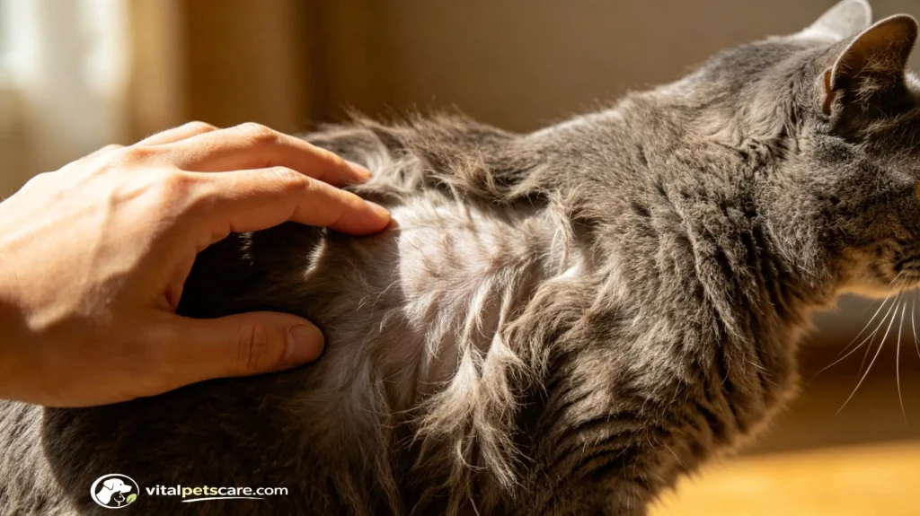 checking body condition score in senior cat losing weight
