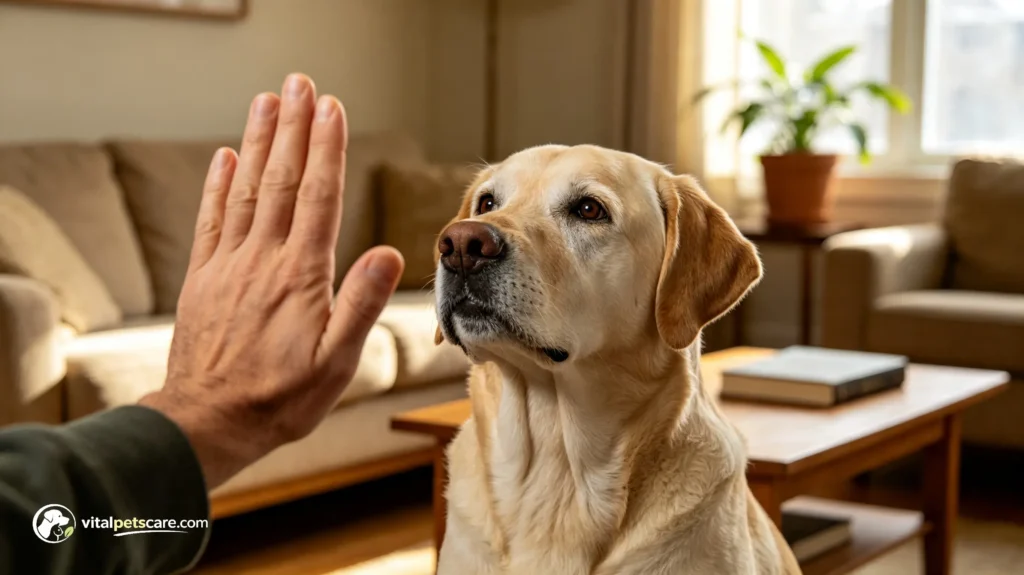 hand-signals-for-senior-dog-losing-hearing