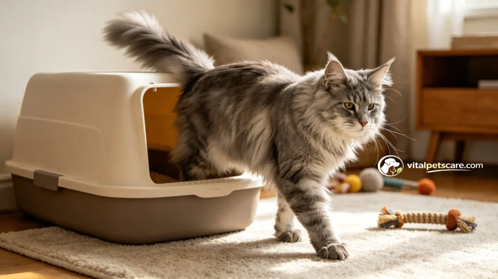 low entry litter box for senior cat arthritis