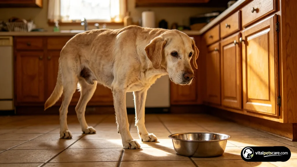 old dog losing weight suddenly