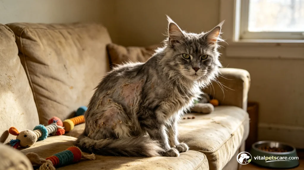 senior cat losing hair and weight together hyperthyroidism