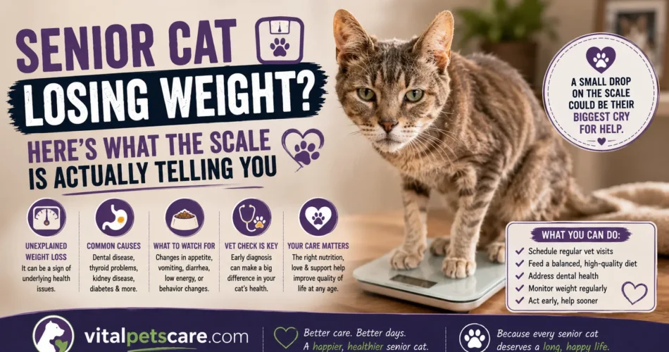 senior cat losing weight