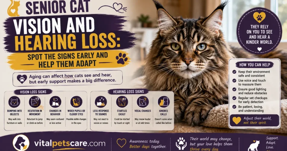 senior cat vision loss and hearing l oss signs