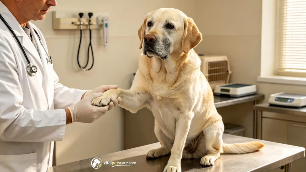 vet treatment for senior dog incontinence